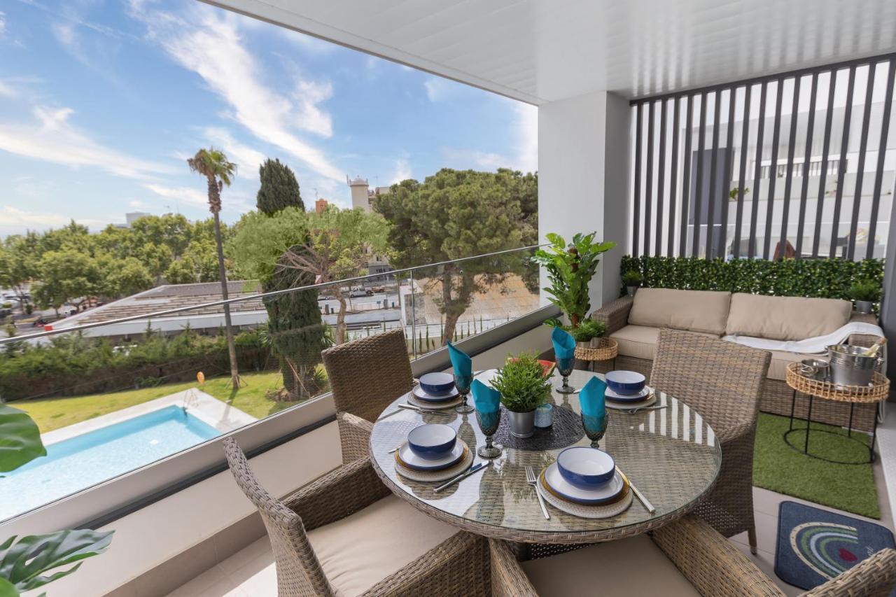 Marbella Luxury Brand New 2-Bedroom Apartment, 3 Min Walk To The Beach! المظهر الخارجي الصورة